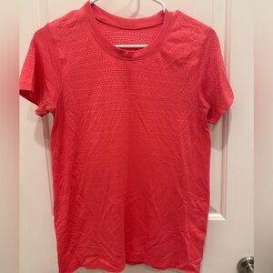 Lululemon Short Sleeve Mesh Workout Shirt